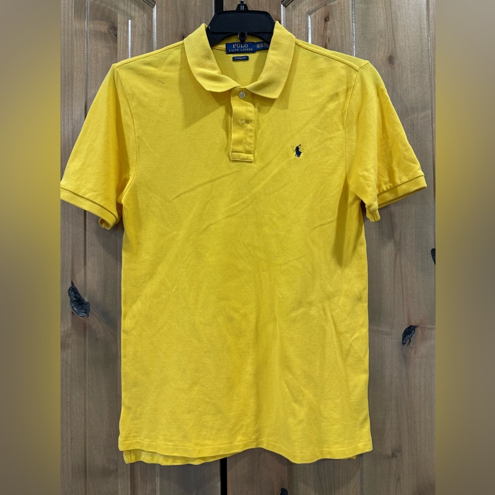 Ralph Lauren Bright Yellow Polo Shirt